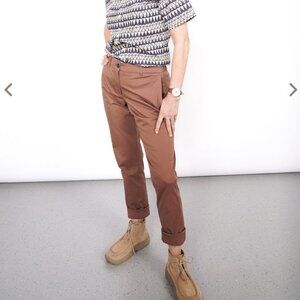 Wildfang Essential Trouser in Coffee SIZE 4